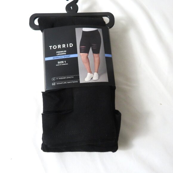 Torrid Bermuda Shorts Bike Leggings Size 14/16 1X ( 1 Torrid Size ) NWT - Picture 1 of 1